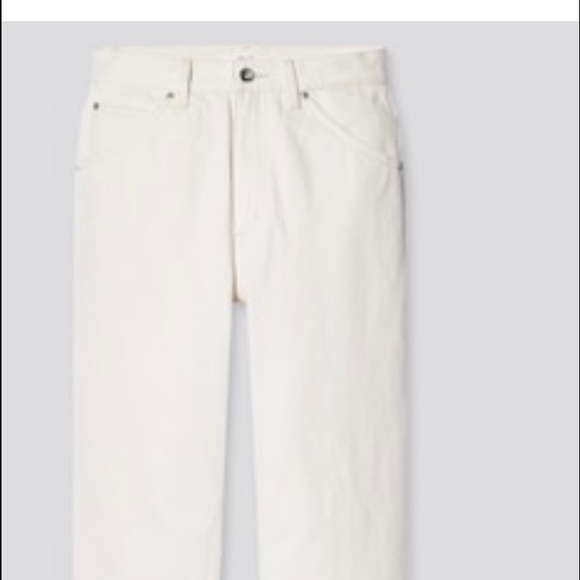 UNIQLO White Jeans  Women U RegularFit - Picture 2 of 9